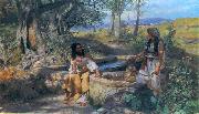 Henryk Siemiradzki Christ and Samarian oil painting picture wholesale